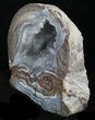 Crystal Filled Dugway Geode (Polished Half) #33171-1